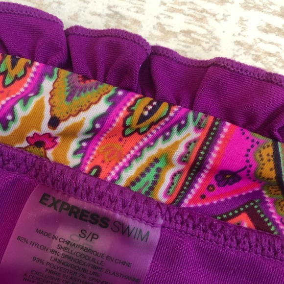 Express Bikini Bottom floral print - Picture 3 of 3